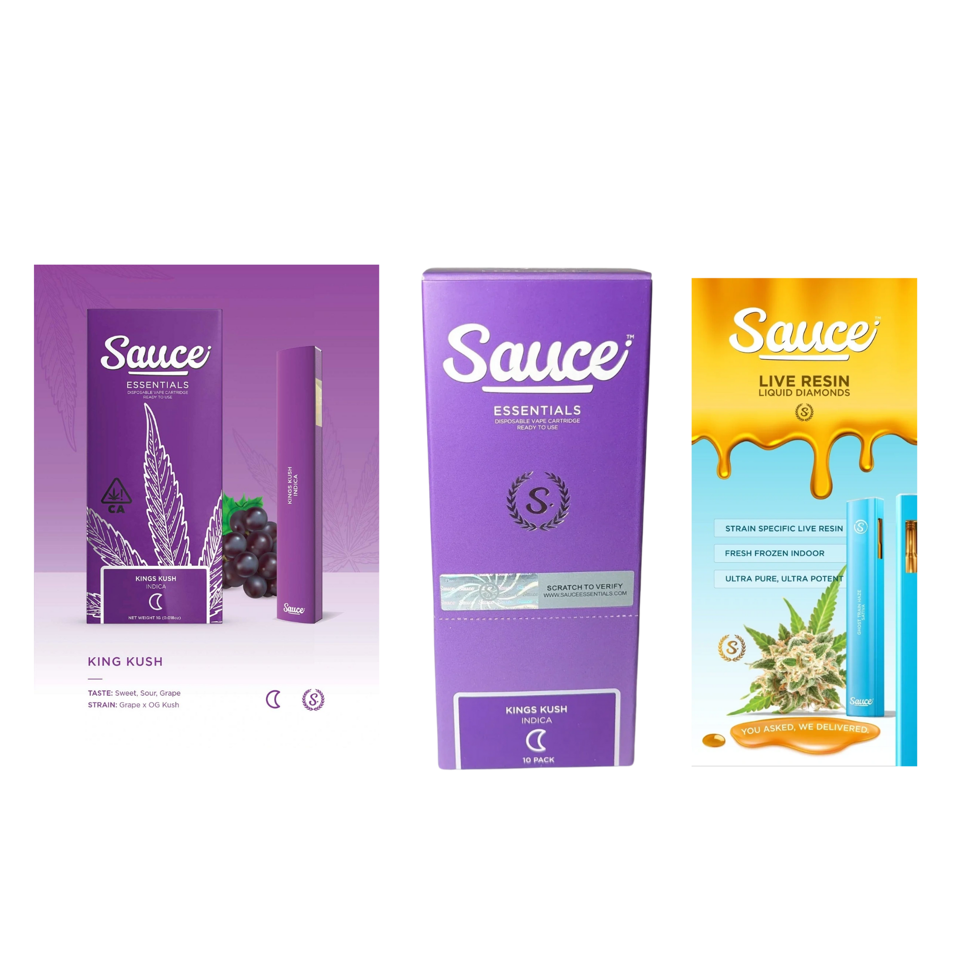 Live Resin Sauce Bars | Sativa | Space Octane
