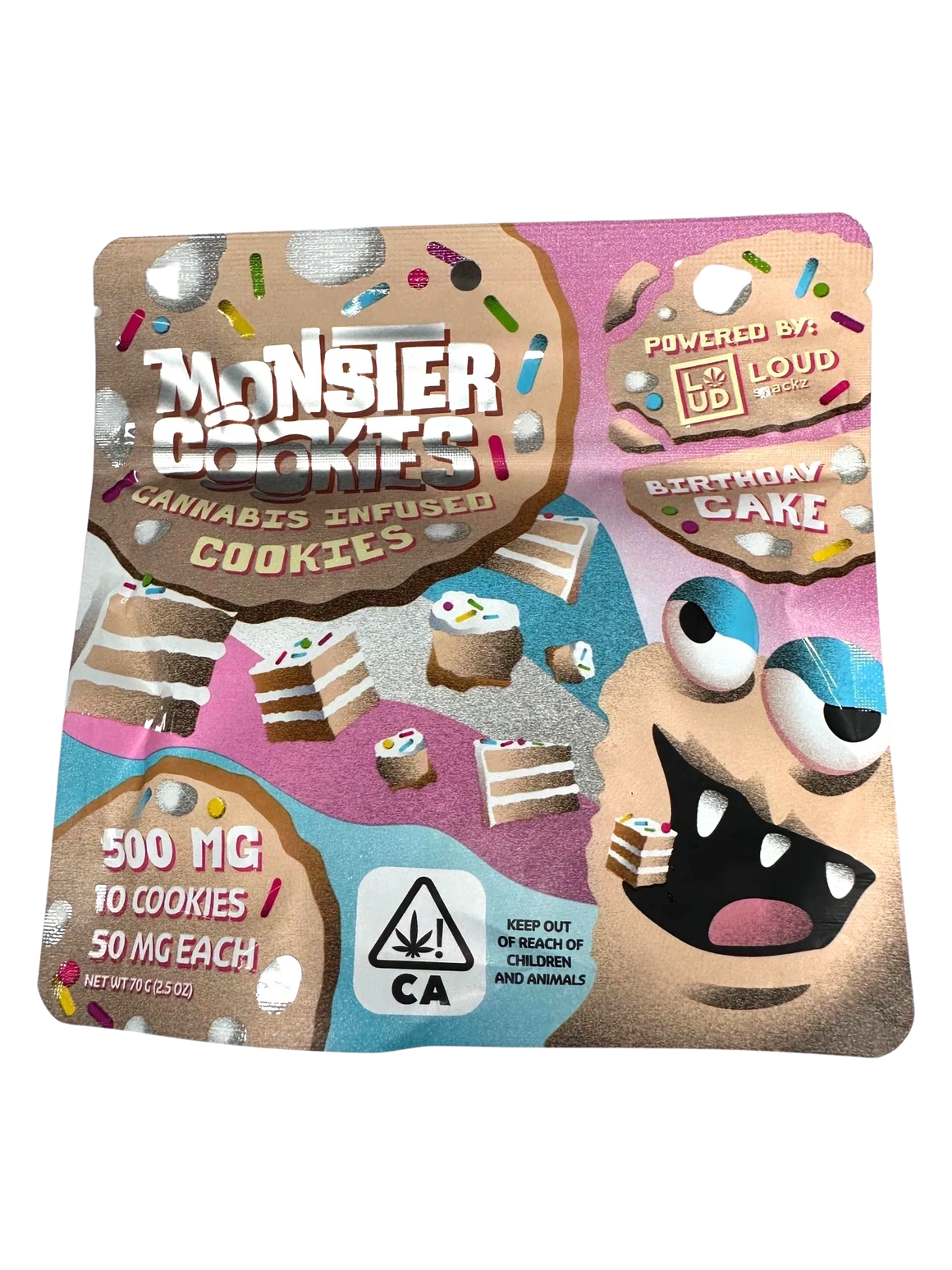Monster Cookies ( Birthday Cake )