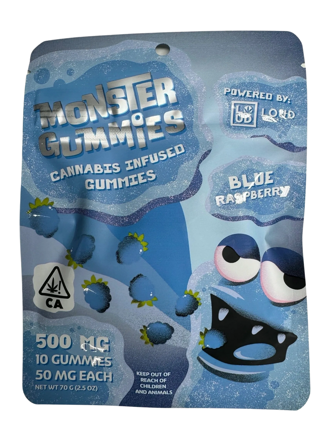 Monster Gummies | Gummy | Blue Raspberry