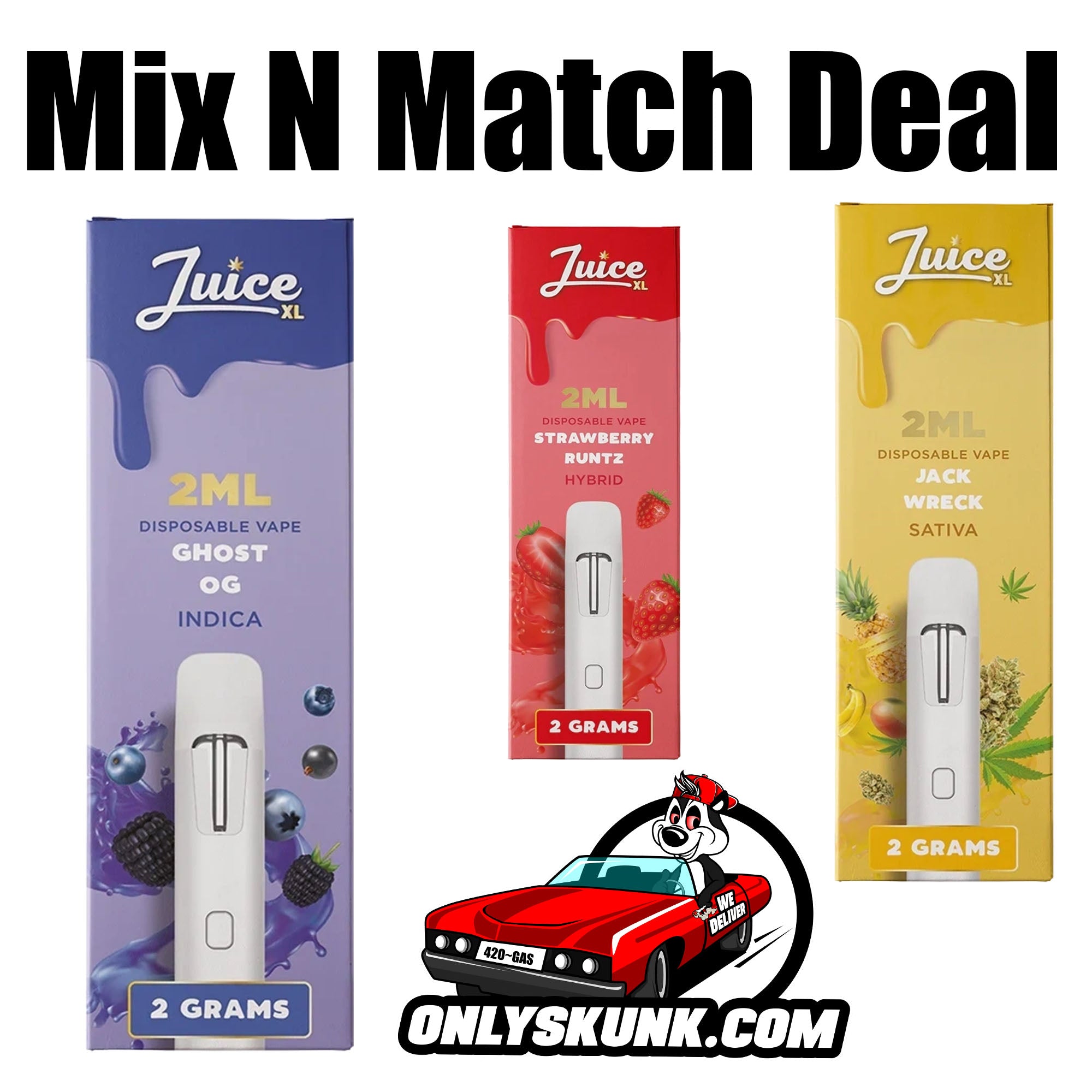 Donate & Get Mix N Match Juice XL