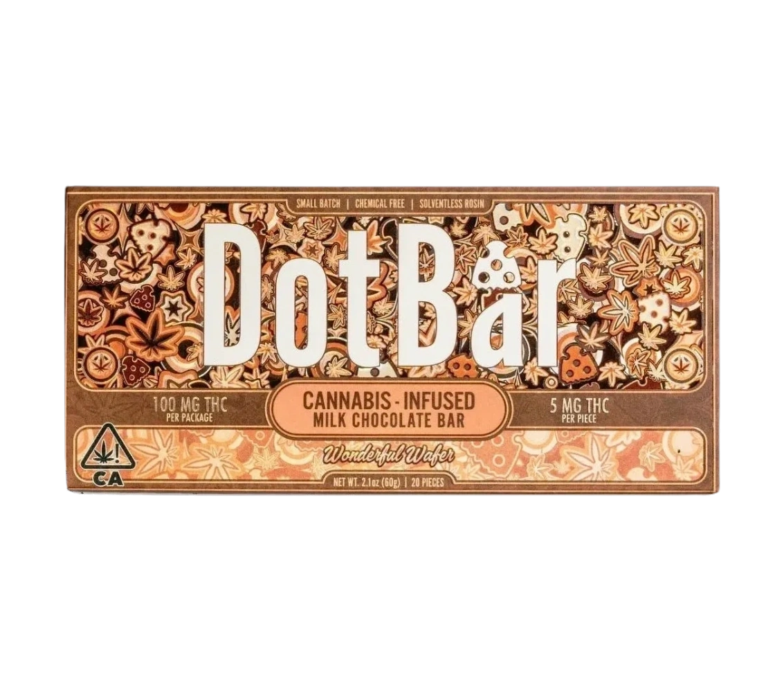 Dot Bar (by Polka Dot)  Cannabis Infused Milk Chocolate