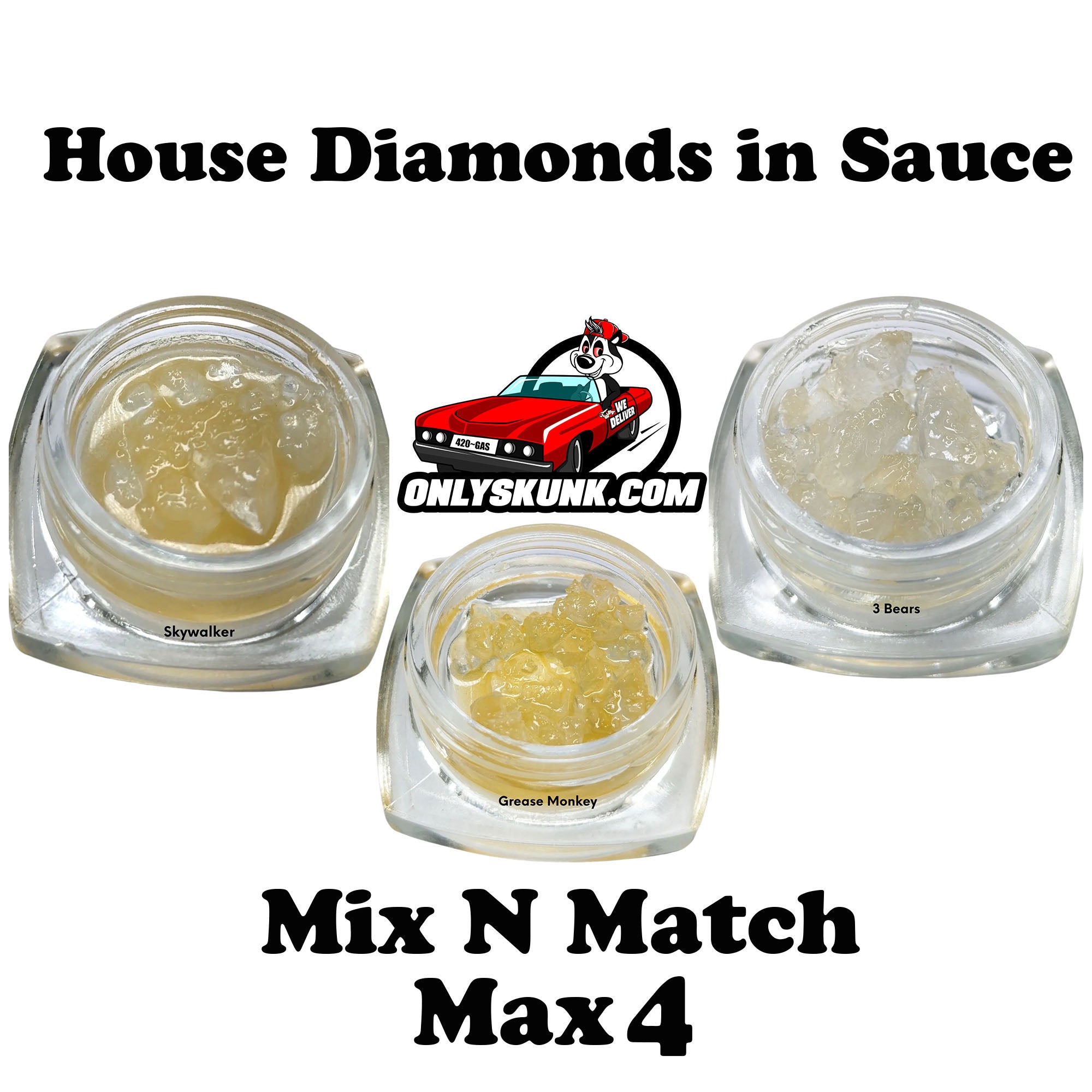 House Diamonds in Sauce Mix N Match