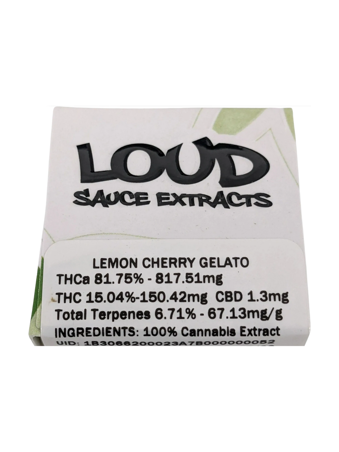 Loud Sauce Extracts | Lemon Cherry Gelato 1G | 3G | 7G