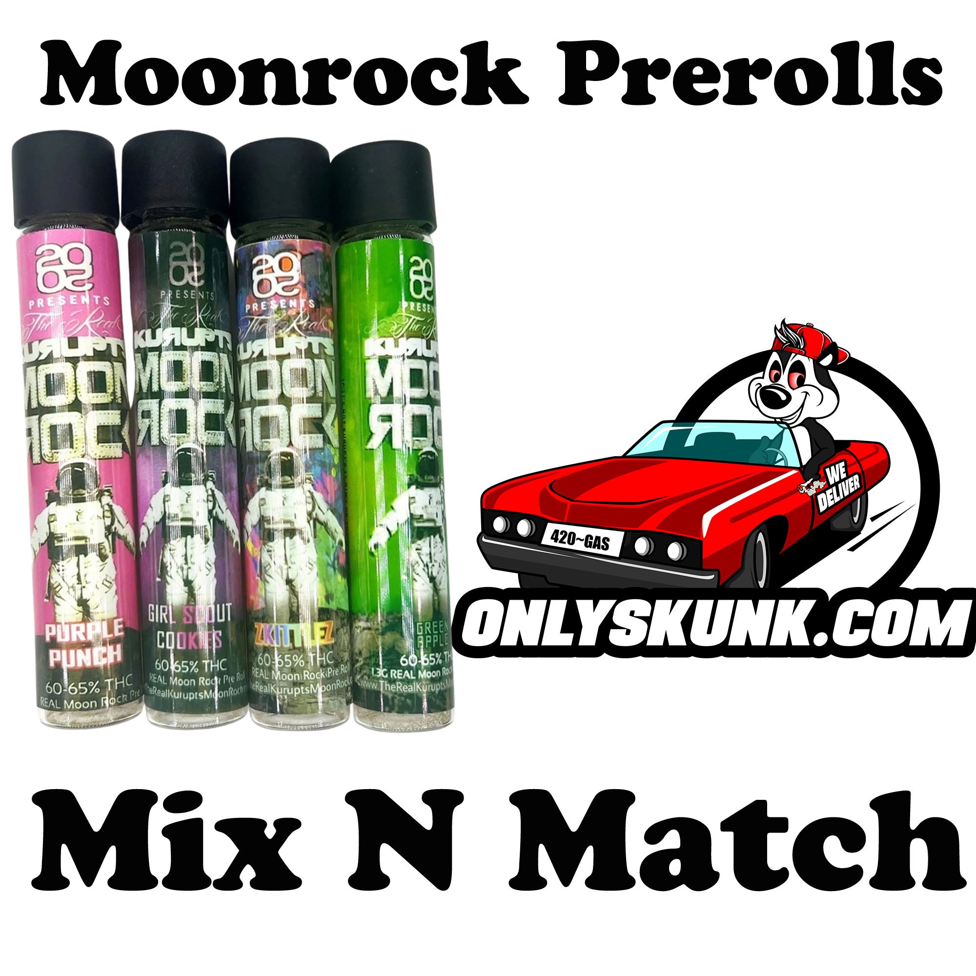 Moonrock Prerolls Mix N Match