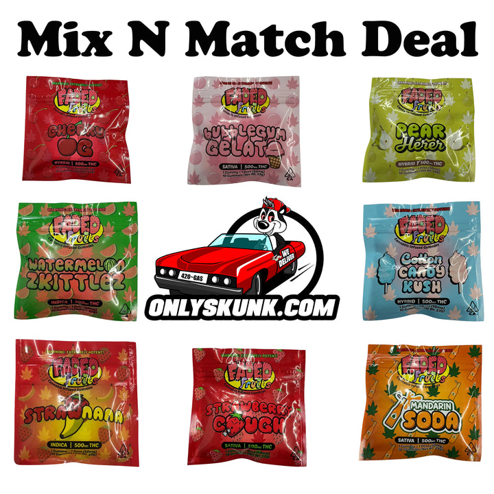 Donate & Get Mix N Match Faded Fruit Gummies