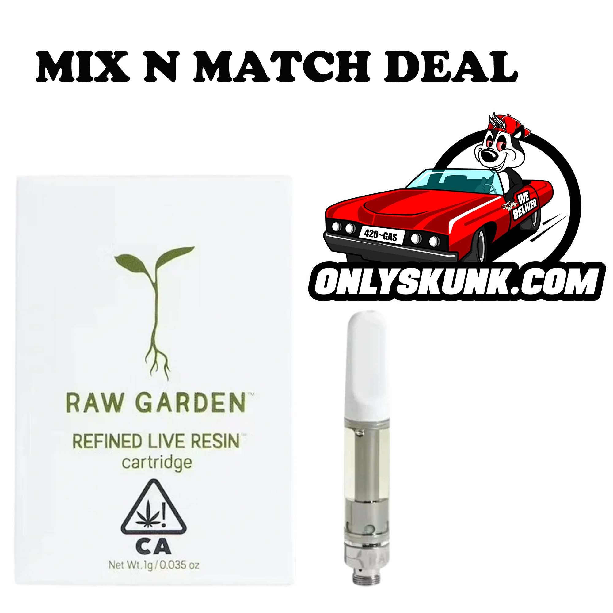 Donate & Get Mix N Match Raw Garden (1G)