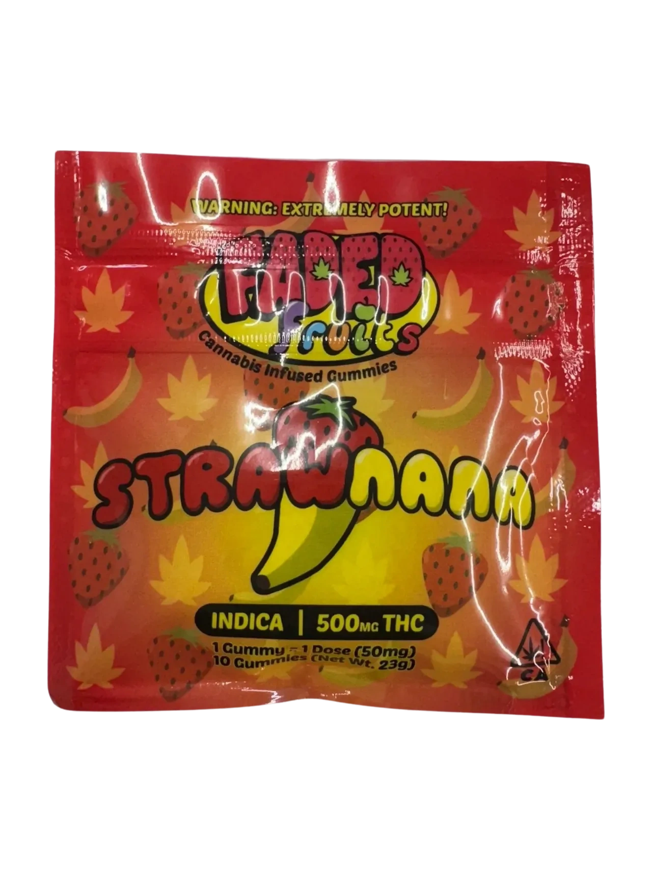 Faded Fruit Gummies: Strawnana