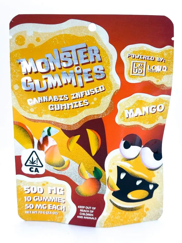 Monster Gummies: Mango