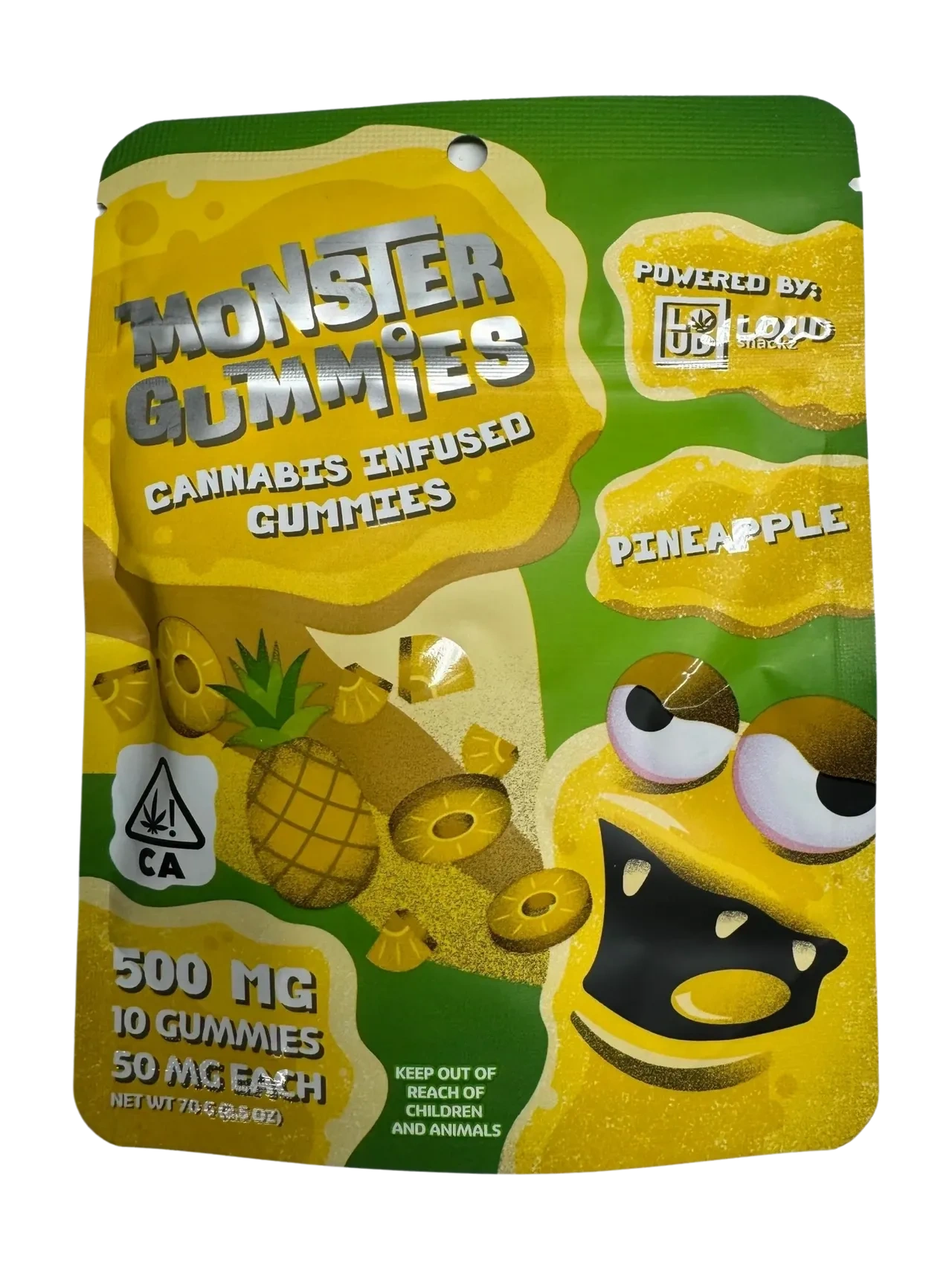 Monster Gummies: Pineapple