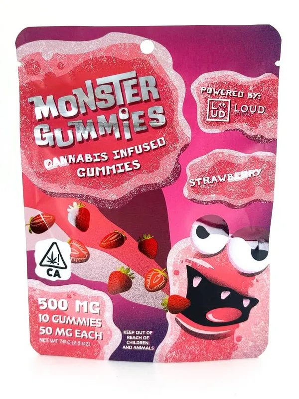 Monster Gummies: Strawberry