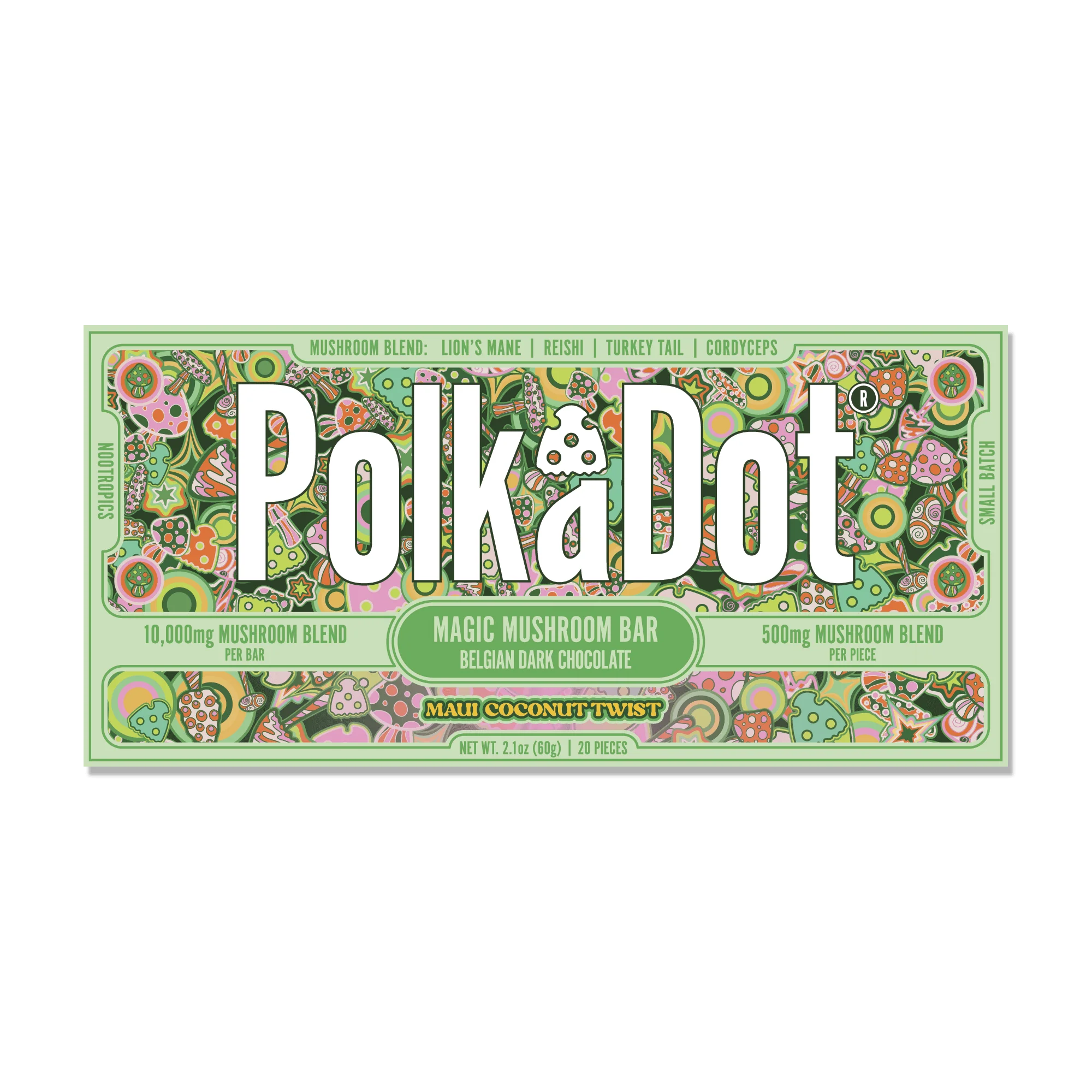 PolkaDot Bars: Maui Coconut Twist