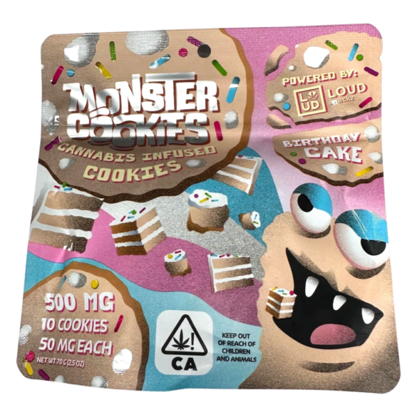 Monster Cookies ( Birthday Cake )