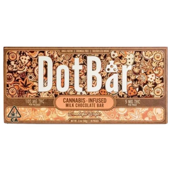 Dot Bar (by Polka Dot)  Cannabis Infused Milk Chocolate