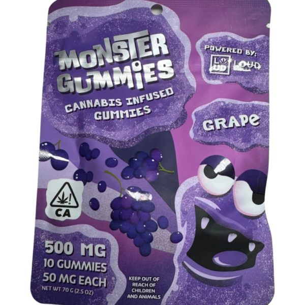 Monster Gummies | Gummy | Grape