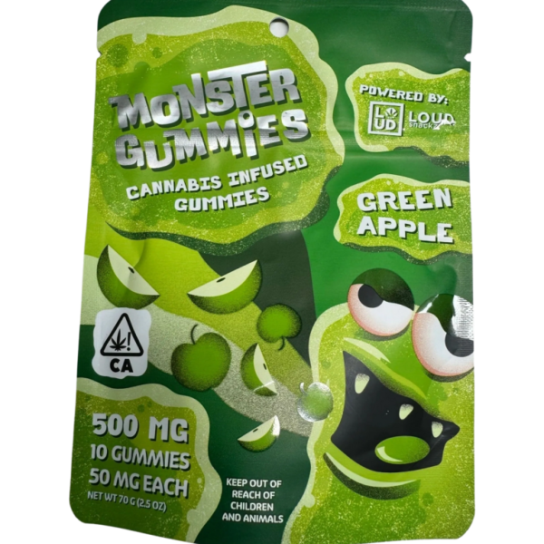 Monster Gummies: Green Apple