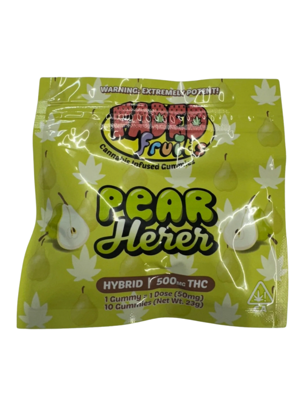 Faded Fruit Gummies: Pear Herer