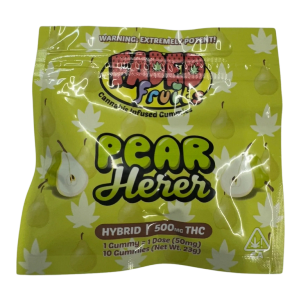 Faded Fruit Gummies: Pear Herer