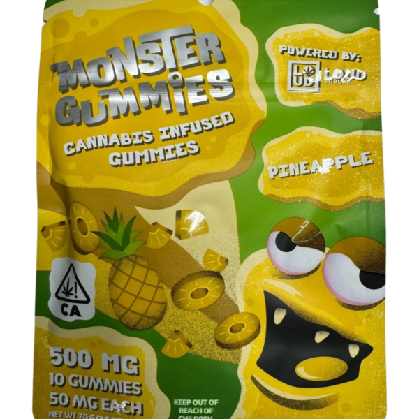 Monster Gummies | Gummy | Pineapple