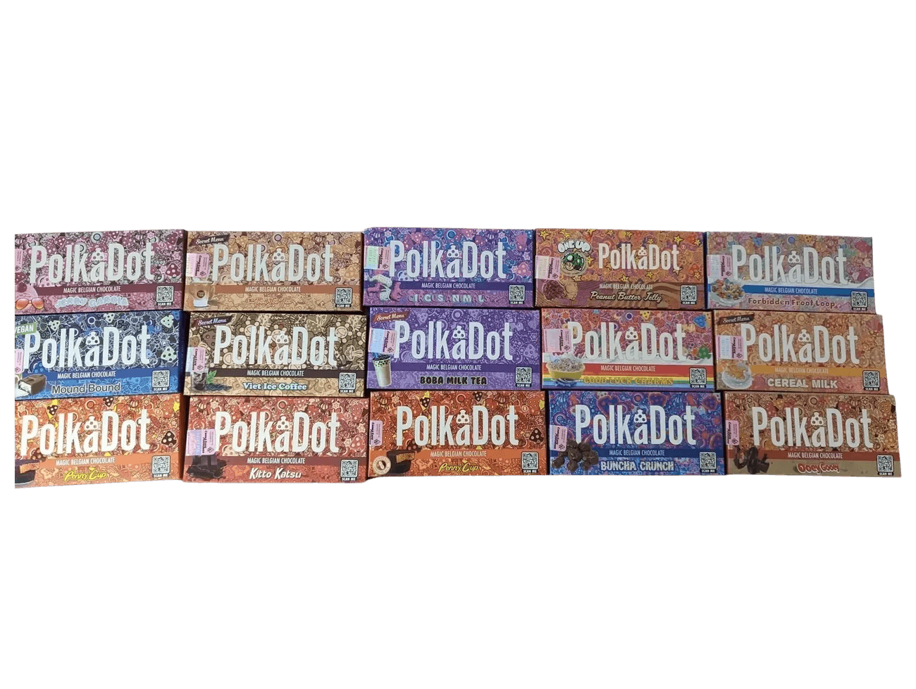 Polka Dot Bars: Chocolate Cherry Cordial