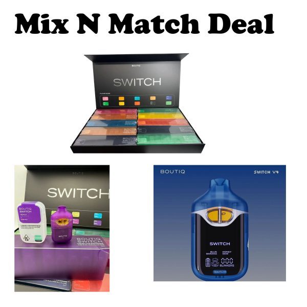 Donate & Get Mix N Match BOUTIQ SWITCH V4 (2G)