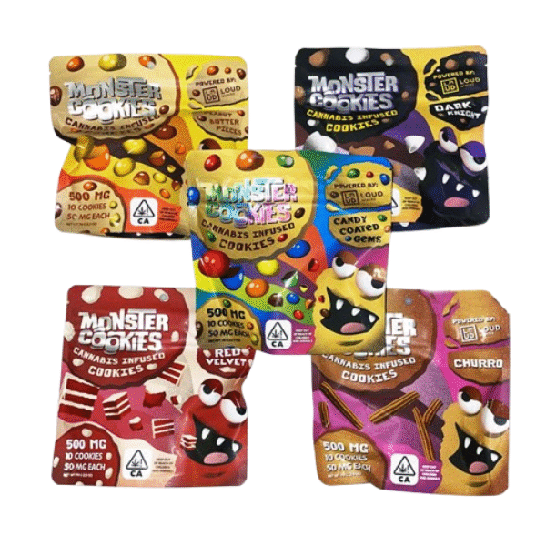 Monster Cookies: Banana Cream Pie