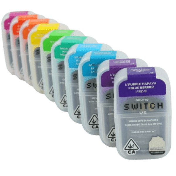 BOUTIQ SWITCH V5: Blue Matcha + Acai Berry + Sour Slush