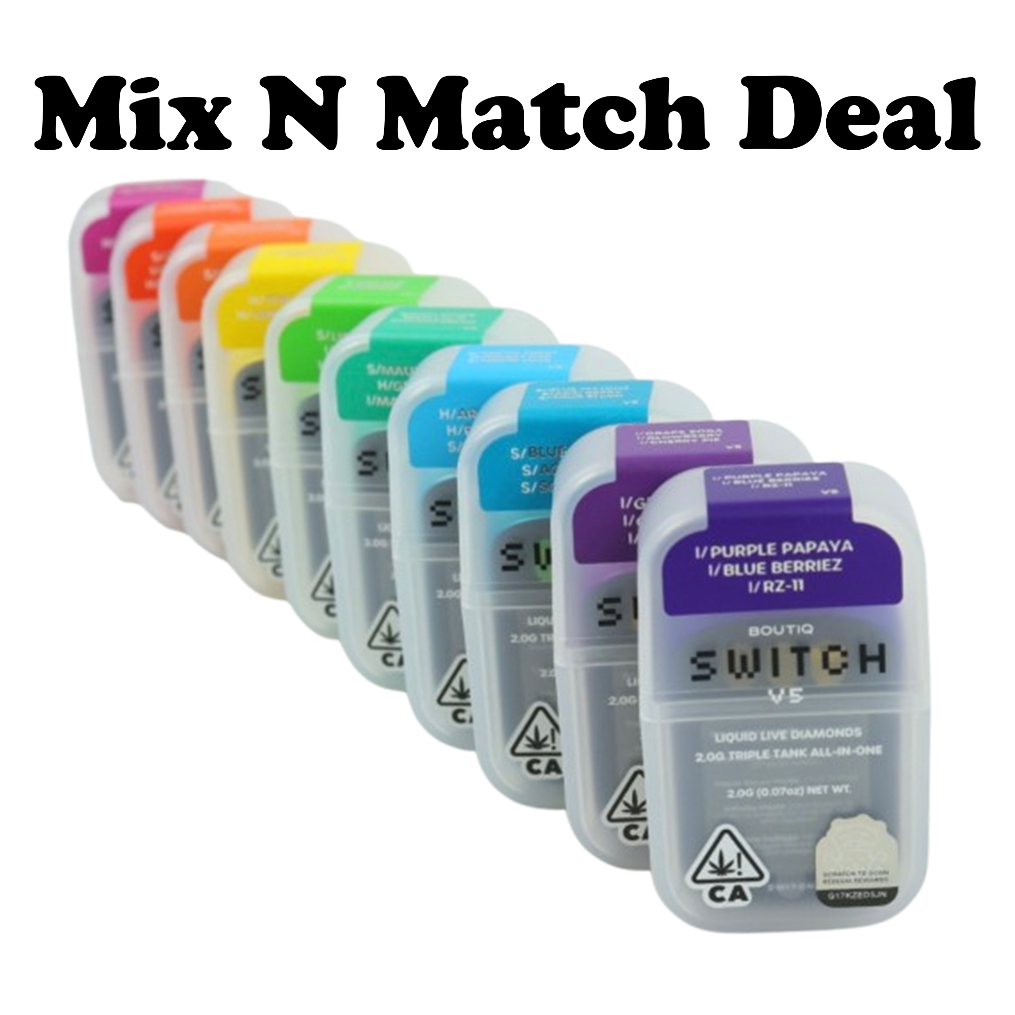 Donate & Get Mix N Match BOUTIQ SWITCH V5 (2G)